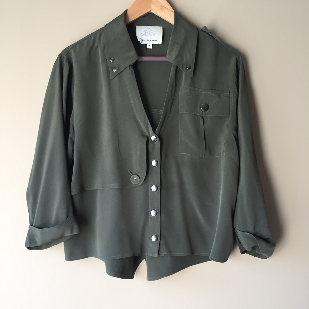 Madison Marcus Silk Blouse